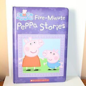 🍁5/$25🎃 Peppa Pig: Five-Minute Peppa Stories Book